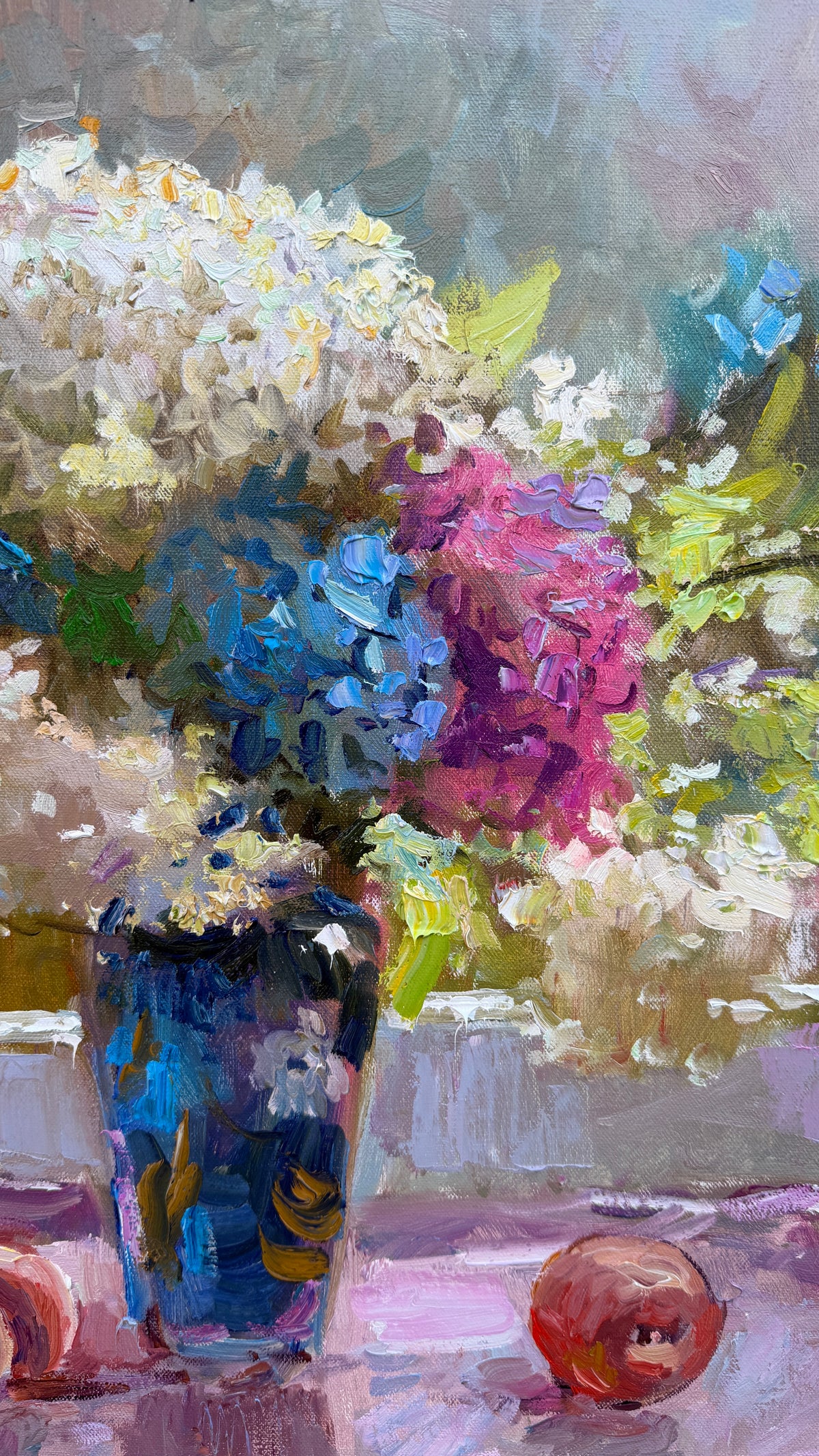 “Summer Garden” — oil on canvas, Viktor Stognut